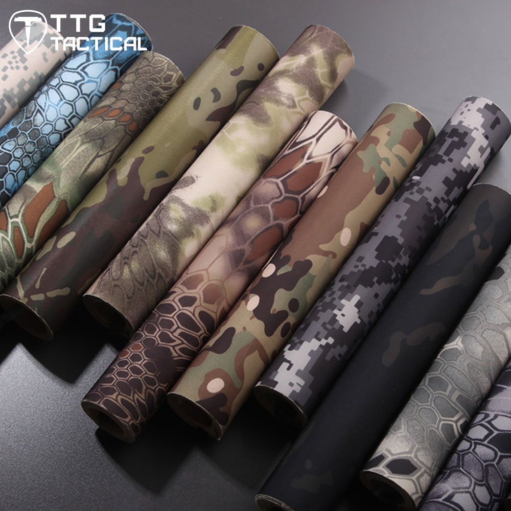 TTGTACTICAL  ڱ     ź    150x30cm    ȣ ī  /TTGTACTICAL Tactical Self Adhesive Camouflage Tape Elastic Camouflage Cloth